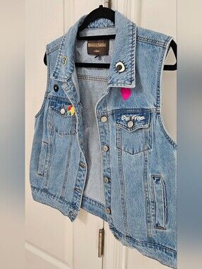 Light Blue Denim Vest